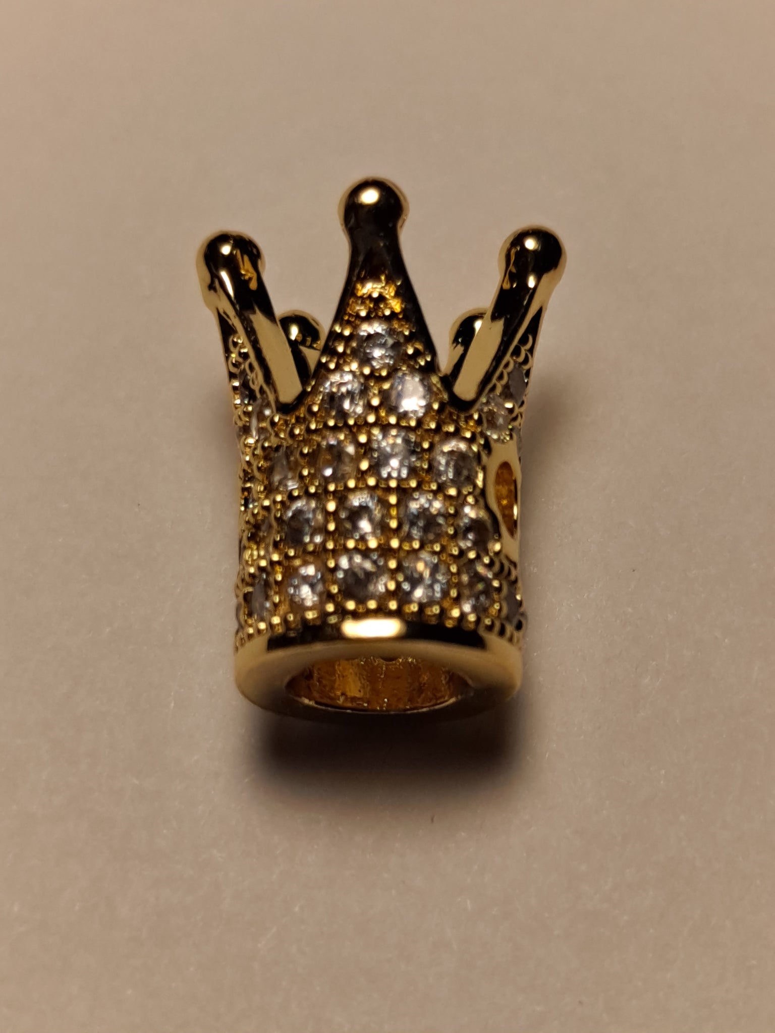Micropave crown spacers CLEAR CZ